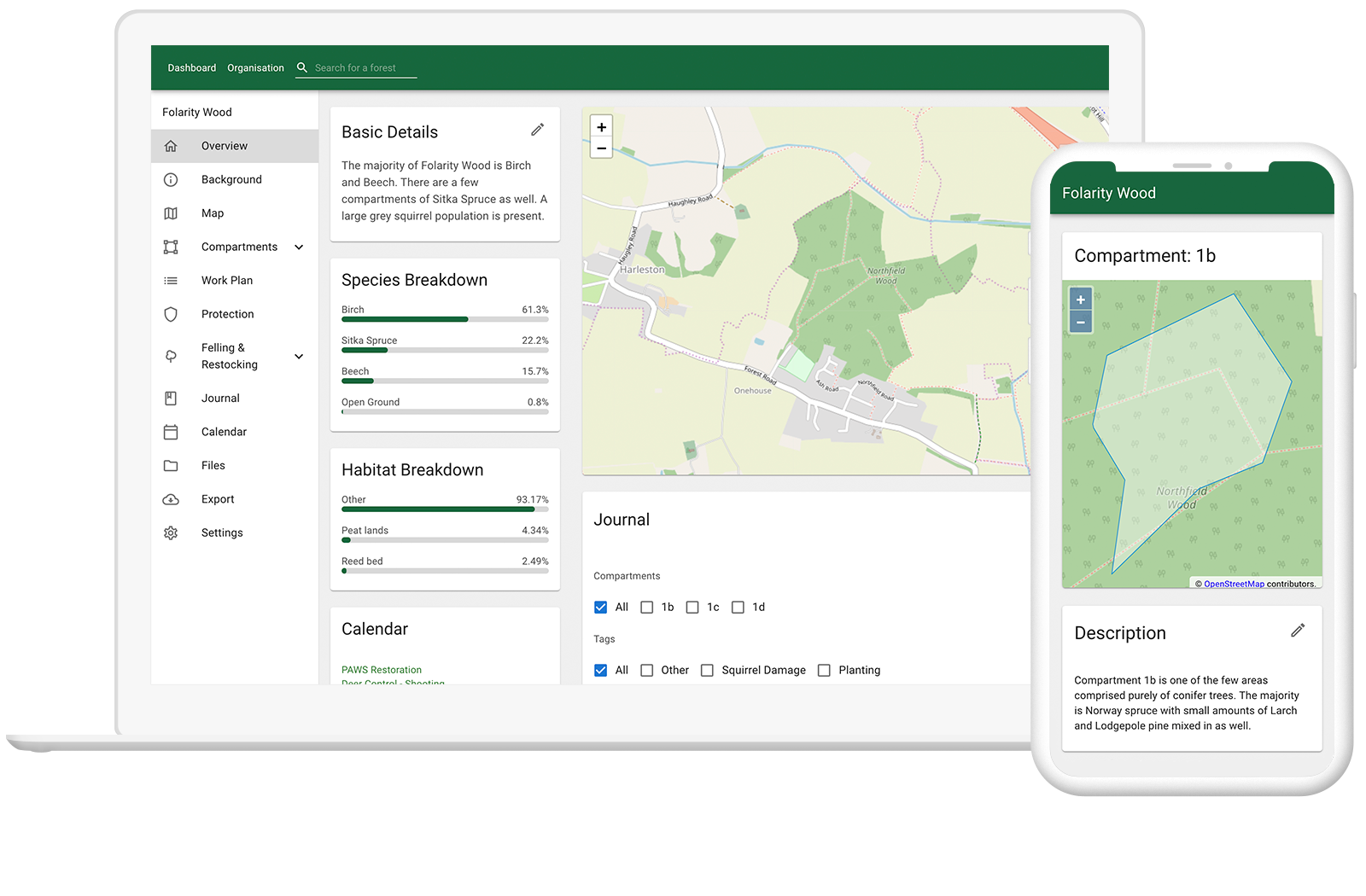 Forest Planner screenshot